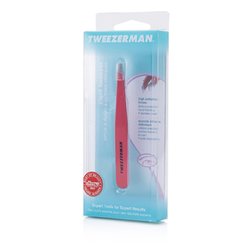 Tweezerman Pęseta skośna Slant Tweezer - Fashion Color Geranium