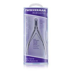 Tweezerman Profesjonalne stalowe cążki do skórek Professional Rockhard Stainless Cuticle Nipper - 1/4 Jaw -