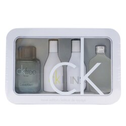 Calvin Klein Estuche Edición Viaje: CK One Edt 15ml/0.5oz + CK Free Edt 10ml/0.33oz + IN2U Women Edt 15ml/0.5oz + IN2U Men Edt 15ml/0.5oz 4pcs