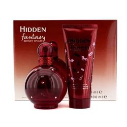 Britney Spears ชุด Hidden Fantasy : สเปรย์น้ำหอม EDP 100ml/3.3oz + บำรุงผิวกาย 100ml/3.3oz 2ชิ้น