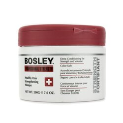 Bosley Профессиональное Укрепление Здоровые Волосы Укрепляющая Маска (для Поврежденных и Ослабленных Волос) 200g/7oz