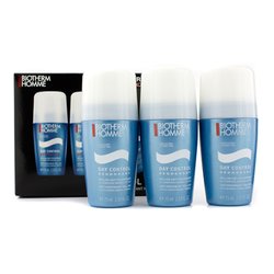 Biotherm Homme Travel Trio: Day Control Deodorant Anti-Perspirant Roll-On 3x75ml/2.53oz