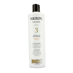 Nioxin System 3 Cleanser For Fine Hair, Chemically Treated, Normal to Thin-Looking Hair 500ml/16.9oz