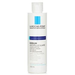La Roche Posay Kerium Мікро-Відлущуючий Шампунь-Гель від Лупи з Ліпогідрокі Кислотою (Для жирної шкіри голови) 200ml/6.7oz