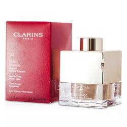 Clarins Pó solto Skin Illusion Mineral & Plant Extracts Loose Powder Foundation (c/ pincel) - # 113 Chestnut 13g/0.4oz