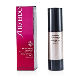 שיסיידו פאונדיישן זוהר ומותח SPF 17 - # I20 Natural Light Ivory 30ml/1.2oz
