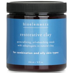 Bioelements Restorative Clay Pore Refining Treatment Mask (salonska veličina, za kombiniranu / masnu kožu) 236ml/8oz