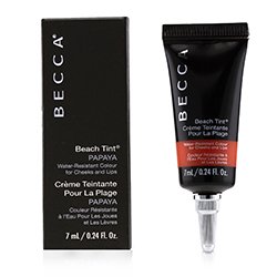 Becca ملون للخدود والشفاه بيتش تينت مقاوم للماء - # بابايا 7ml/0.24oz