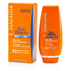 Lancaster Sun Beauty Silky Milk Fast Tan Optimizer SPF15 (Face & Body) 125ml/4.2oz