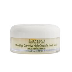 Eminence Monoi Age Corrective Night Cream for Face & Neck - For Normal to Dry Skin, especially Mature 60ml/2oz
