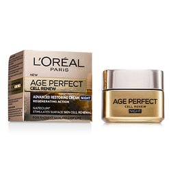 L'Oreal Creme Noturno Age Perfect Cell Renew Advanced Restoring 50ml/1.7oz