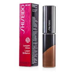 שיסיידו Lacquer Gloss גלוס לשפתיים - # BR301 (Mocha) 7.5ml/0.25oz