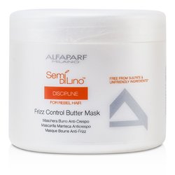 AlfaParf Semi Di Lino Discipline Frizz Control Butter Mask (For Rebel Hair) 500ml/17.28oz