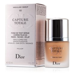 Christian Dior Capture Totale Triple Correcting Serum Foundation SPF25 - # 022 Cameo 30ml/1oz
