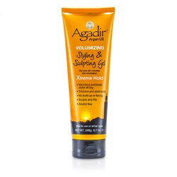 Agadir Argan Oil Volumizing Styling & Sculpting Gel - Xtreme Hold (For All Hair Types) 246g/8.7oz