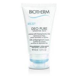 Biotherm Deo Pure 24H Antiperspirant Cream (Sensitive Skin) 40ml/1.35oz