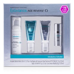 Exuviance Age Reverse Introductory Collection: BioActiv Wash + Day Repair + Night Lift + Eye Contour 4pcs