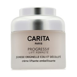 Carita Krem upiększający do ciała Progressif Lift Fermete Genesis Of Youth Neck & Decollete Lift Beautifying Cream 50ml/1.7oz