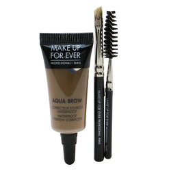 מייק אפ פור אבר Aqua Brow Kit - #25 Ash – ערכת אקווה לגבות 7ml/0.23oz