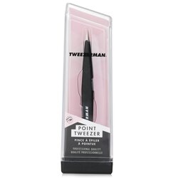 Tweezerman Point Tweezer - Black (Studio Collection) -