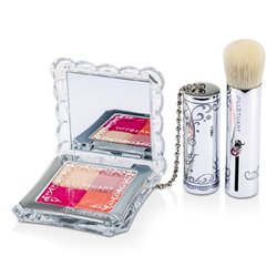 Jill Stuart أحمر خدود مضغوط مختلط N (4 ألوان أحمر خدود مضغوط + فرشاة) 8g/0.28oz