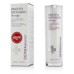 DERMAdoctor Emulsja na dzień z ochronnym filtrem Photodynamic Therapy 3-In-1 Facial Lotion SPF 30 30ml/1oz