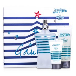 Jean Paul Gaultier Le Beau Male مجموعة: ماء تواليت سبراي 125مل/4.2أوقية + جل شامل للإستحمام 75مل/2.5أوقية + بلسم بعد الحلاقة 30مل/1أوقية 3pcs