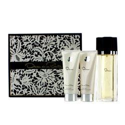 Oscar De La Renta Kit Oscar: Eau De Toilette Spray 100ml/3.4oz + Loção Para Corpo 100ml/3.4oz + Sabonete Liquido 100ml/3.4oz 3pcs