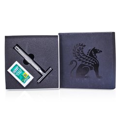 Baxter Of California Máquina de Afeitar de Seguridad de Doble Filo + 5 Cuchillas 2pcs