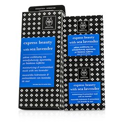Apivita Express Beauty Moisturizing & Antioxidant Mask with Sea Lavender 6x(2x8ml)
