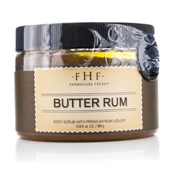 Farmhouse Fresh Butter Rum Body Scrub 385g/13.6oz