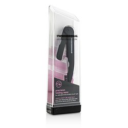 Tweezerman Maczynka do brwi Precision Folding Razor - Black (Studio Collection)