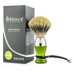 EShave فرش صغيرة مع مقبض نيكل - # أخضر 1pc