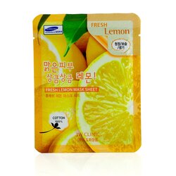 3W Clinic Máscara Em Folha - Fresh Lemon 10pcs
