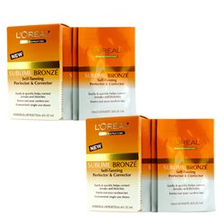 L'Oreal Sublime Bronze Self-Tanning Perfector & Corrector Duo Pack 2x8x2ml/0.06oz