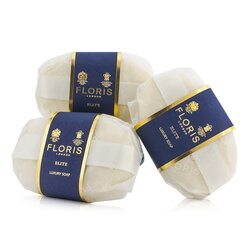 Floris Luksusowe mycełko do ciała Elite Luxury Soap 3x100g/3.5oz
