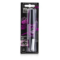 媚比琳 極緻大眼訂製雙刷頭睫毛膏Volum' Express Big Eyes Masacra - #Rebel Black 9.7ml/0.32oz