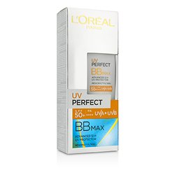 L'Oreal UV Perfect BB Max SPF 50+ Advanced 12H UV Protector 30ml/1oz