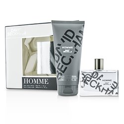 David Beckham مجموعة Homme: غسول بعد الحلاقة 50مل/1.7 أوقية + منظف 200مل/6.7 أوقية 2pcs