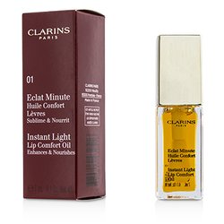 Clarins Eclat Minute Instant Light Lip Comfort Oil - # 01 Honey 7ml/0.1oz