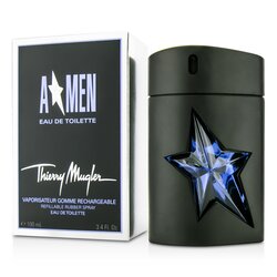 Thierry Mugler Woda toaletowa z wymiennym wkładem A*Men Gomme Rubber Flask Eau De Toilette Refillable Spray 100ml/3.4oz