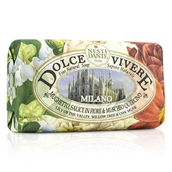 Nesti Dante Dolce Vivere Натуральное Мыло - Milano - Майский Ландыш, Ивовая Кора и Дубовый Мускус 250g/8.8oz