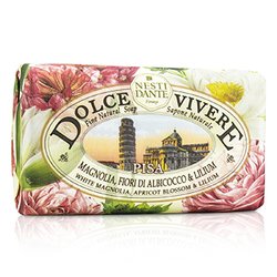 Nesti Dante Dolce Vivere Λεπτό Φυσικό Σαπούνι - Pisa - White Magnolia, Apricot Blossom & Lilium 250g/8.8oz