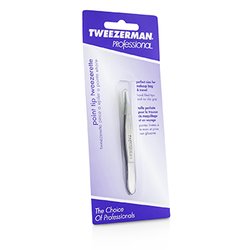 Tweezerman Professional Point Tip Tweezer - Classic Stainless Steel -