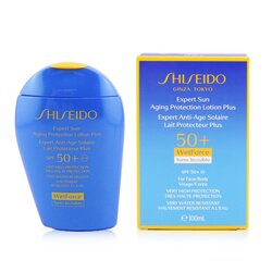 Shiseido Krem do opalania do twarzy i ciała Expert Sun Aging Protection Lotion Plus WetForce For Face & Body SPF 50+ 100ml/3.4oz