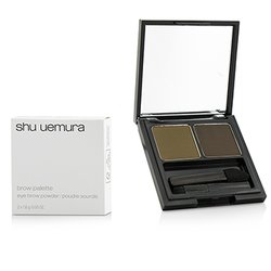 Shu Uemura Paleta do makijażu brwi Brow:Palette Eye Brow Powder - #Walnut Brown/Acorn 2x1.6g/0.05oz