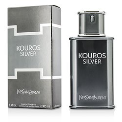 YSL聖羅蘭 Kouros Silver 銀色科諾詩男性淡香水 100ml/3.3oz