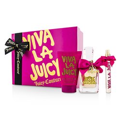 Juicy Couture Viva La Juicy Набор: Парфюмированная Вода Спрей 50мл/1.7унц + Лосьон для Тела 125мл/4.2унц + Парфюмированная Вода Спрей 10мл/0.33унц 3pcs