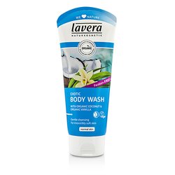 Lavera Organic Coconut & Vanilla Экзотический Гель для Душа 200ml/6.6oz