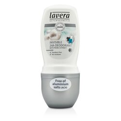 Lavera 24h Deodorant - Deodorantti Roll-On with Pearl Extract - Invisible 50ml/1.7oz